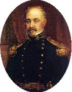 William Smith Jewett Portrait of General John A Sutter oil